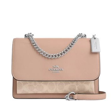 Сумка Coach Klare Crossbody Bag In Signature Canvas Sv/Sand/Taupe 10790 фото