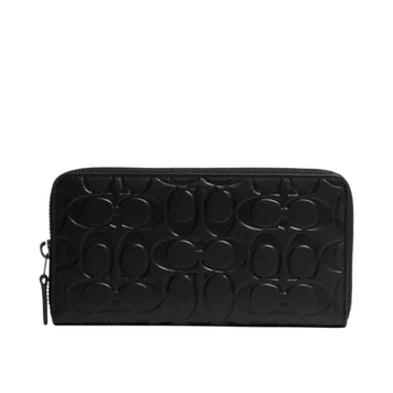 Портмоне Coach Accordion Black мужское кожаное 889532753550 фото