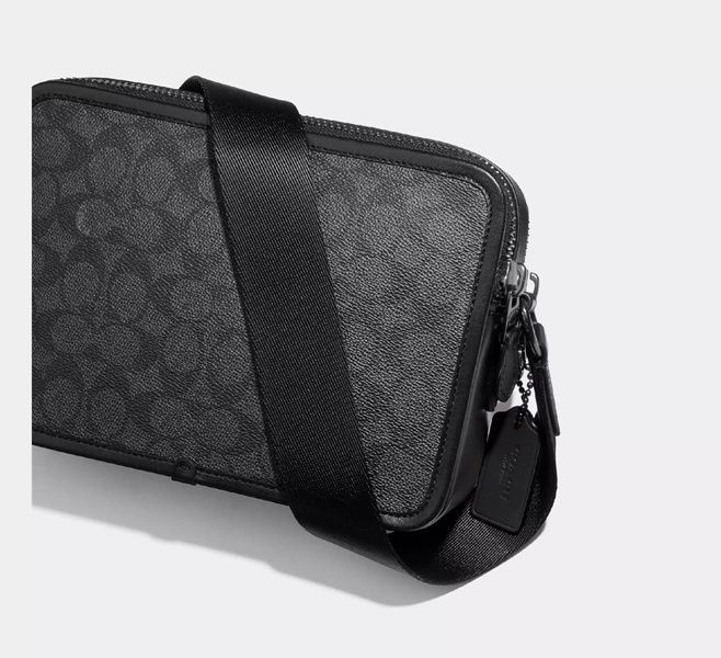 Сумка Coach Charter Crossbody 24 In Signature Canvas 1050 фото