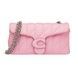 Женская кожаная сумка Coach Tabby Shoulder Bag 26 With Pillow Quilting розовая 195031264221 фото 1