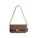 Сумка кожаная Coach Idol Bag 23 коричневая 1076 фото 1
