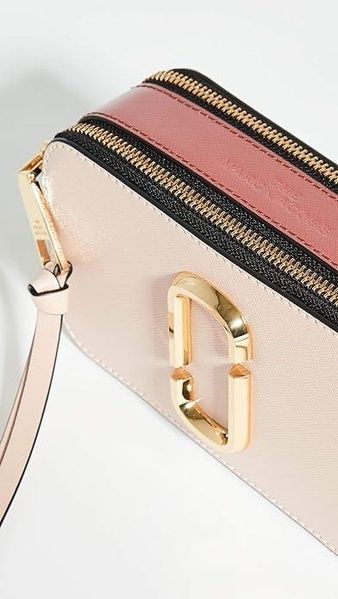 Кожаная сумка Marc Jacobs The Snapshot New Rose Multi 1009 фото