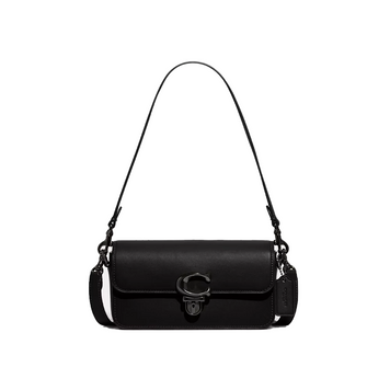 Сумка Coach Studio Baguette Bag чёрная 1091 фото