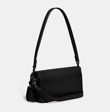 Сумка Coach Studio Baguette Bag чёрная 1091 фото