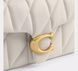Сумка Coach Tabby Shoulder Bag 20 With Pillow Quilting Brass/Chalk 195031264160 фото 3