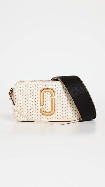 Шкіряна Сумка Marc Jacobs The Snapshot Perforated 1014 фото
