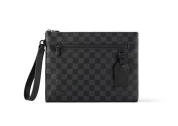 Клатч Louis Vuitton Takeoff чёрный (0116) 83507225 фото