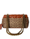 Сумка Coach Tabby Shoulder Bag 26 In Signature Canvas With Quilting Brass/Tan Brown 195031264245 фото 2