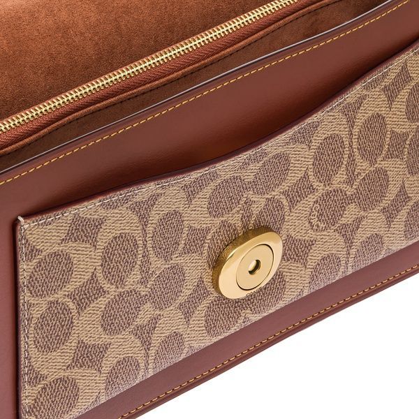 Сумка Coach Tabby Shoulder Bag 26 In Signature Canvas 1064 фото