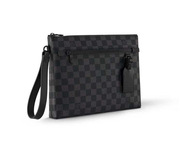 Клатч Louis Vuitton Takeoff чёрный (0116) 83507225 фото