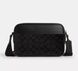 Сумка через плече Coach Graham Crossbody Bag In Signature Canvas Gunmetal Charcoal Black 196395547364  фото 1