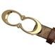 Ремень Coach Signature Buckle Belt коричневый 889532138869 фото 3