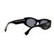 Сонцезахисні окуляри жіночі Fendi Roma Schwarze ovale Sonnenbrille 1167 фото 6