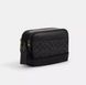Сумка через плече Coach Graham Crossbody Bag In Signature Canvas Gunmetal Charcoal Black 196395547364  фото 2