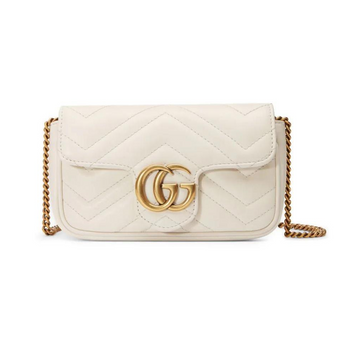 Мини-сумка на плечо Gucci super mini GG Marmont 84189614 фото