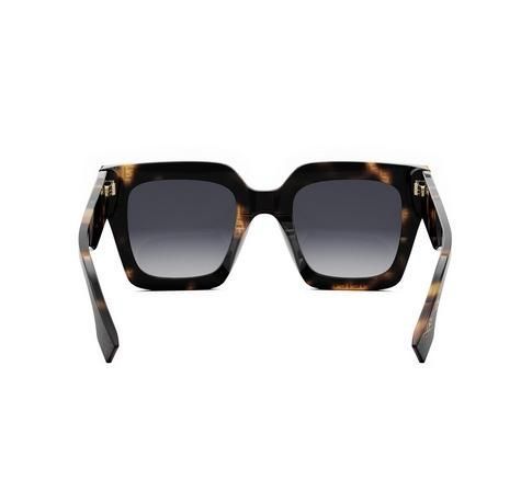 Солнцезащитные очки женские Fendi Roma Sonnenbrille Havana 1168 фото