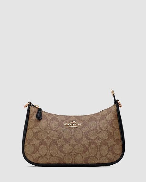 Сумка Coach Teri Shoulder Bag In Signature Canvas 1105 фото