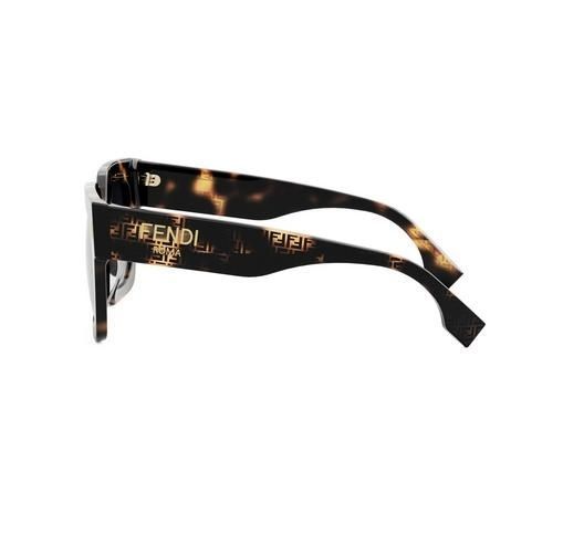 Солнцезащитные очки женские Fendi Roma Sonnenbrille Havana 1168 фото