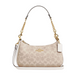 Сумка Coach Teri Shoulder Bag In Signature Canvas Gold/Sand/Chalk 221 фото 1