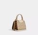 Сумка кожаная Coach Lysa Top Handle In Signature Canvas 1087 фото 2