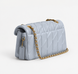 Сумка Coach Tabby Shoulder Bag 26 With Pillow Quilting сіро-блакитна 196395764587 фото 2