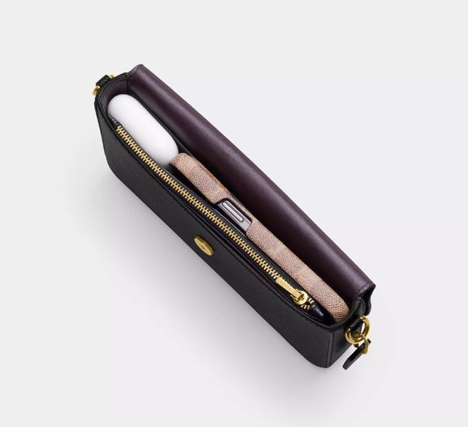 Сумка Coach Wyn Crossbody Bag чёрная 1083 фото