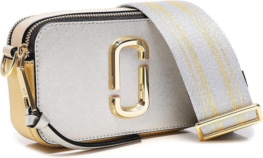 Кожаная сумка Marc Jacobs The Snapshot Platinum Multi 1012 фото