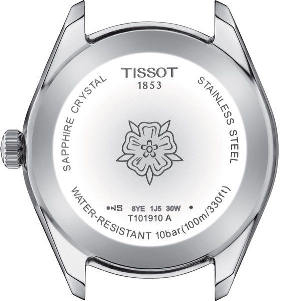 Женские часы Tissot PR 100 Lady Sport Chic T101.910.11.351.00 36 mm wtchs_29075 фото