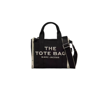 Женская сумка тоут Marc Jacobs Jacquard Small Tote Bag Black 191267950259 фото