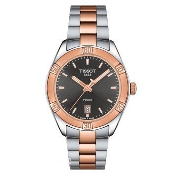 Женские часы Tissot PR 100 Sport Chic T101.910.22.061.00 36 mm wtchs_29077 фото