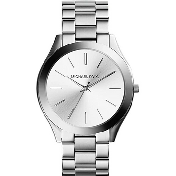 Часы женские Michael Kors Slim Runway MK3179 silver 104 фото