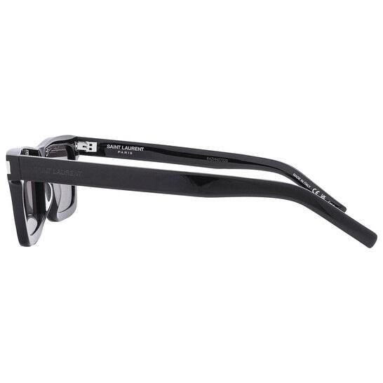 Солнцезащитные очки женские Saint Laurent Black Rectangular Ladies Sunglasses 1142 фото