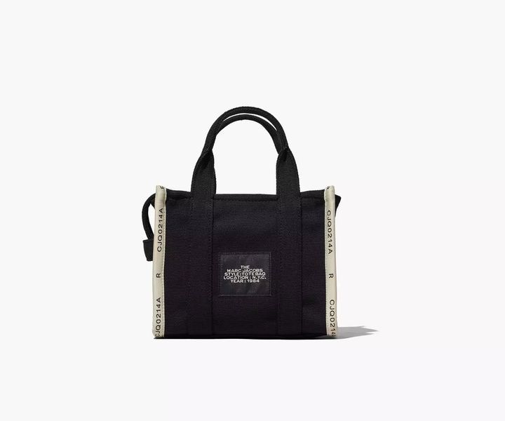 Жіноча сумка тоут Marc Jacobs Jacquard Small Tote Bag Black 191267950259 фото