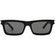 Солнцезащитные очки женские Saint Laurent Black Rectangular Ladies Sunglasses 1142 фото 1