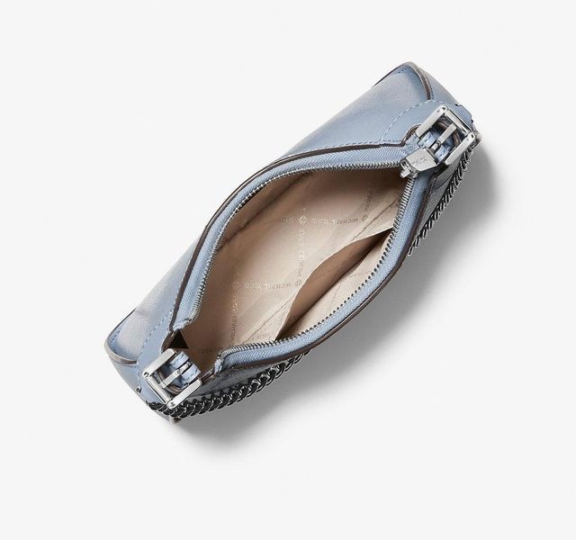 Сумка женская Michael Kors Medium Wilma Leather Bag Blue 196163698830 фото