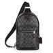 Сумка кожаная Coach West Pack Signature Canvas мужская 1027 фото 1