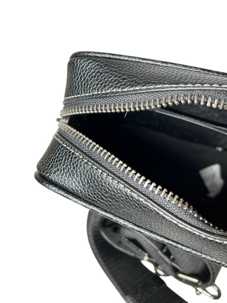 Мужская сумка Coach Sullivan Crossbody Bag In Signature Canvas черная 195031992681 фото