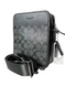 Мужская сумка Coach Sullivan Crossbody Bag In Signature Canvas черная 195031992681 фото 4