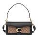 Сумка кожаная женская Coach Coach Tabby Shoulder Bag 26 With Signature Canvas Tan Black 1080 фото 1