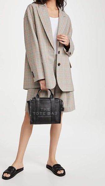 Сумка Marc Jacobs Mini Traveler Tote черная 1044 фото