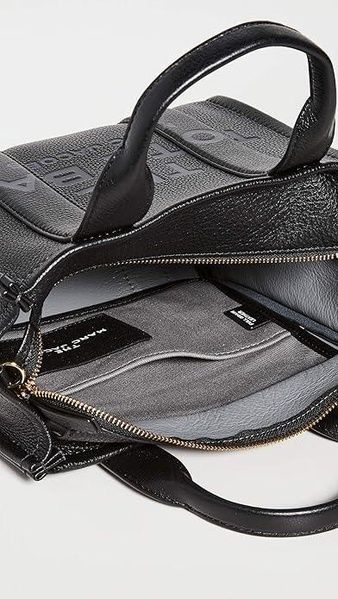 Сумка Marc Jacobs Mini Traveler Tote черная 1044 фото