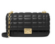 Сумка женская Michael Kors Tribeca Large Quilted Leather Shoulder Bag Black 196237506962 фото 1