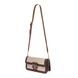 Женская сумка через плечо Coach Large Morgan Square Crossbody Bag CR330-GOLD/NATURAL MULTI фото 2