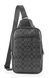 Сумка мужская Coach Ethan Pack In Signature Canvas чёрная 1061 фото 1