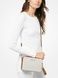Женская сумка Michael Kors Ginny Medium Logo Crossbody Vanilla b31101 фото 3