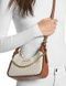 Cумка Michael Kors Medium Wilma Leather Bag, Brown/White 196163675626 фото 3