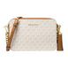 Женская сумка Michael Kors Ginny Medium Logo Crossbody Vanilla b31101 фото 1