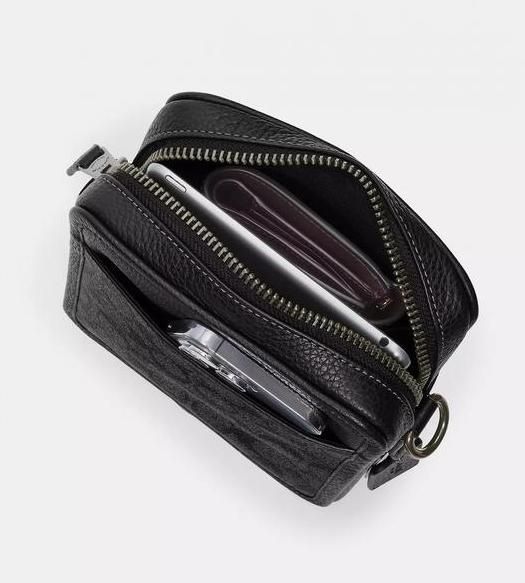 Сумка мужская Coach Sullivan Black Brown 1057 фото