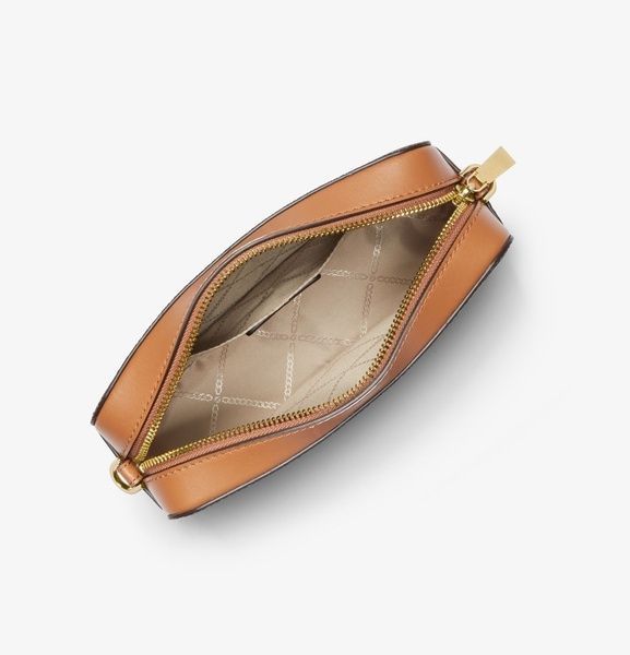 Жіноча сумка Michael Kors Ginny Medium Logo Crossbody Brown 192317878035 фото