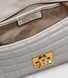 Сумка женская Michael Kors Tribeca Large Quilted Leather Shoulder Bag White/Gold 196237506986 фото 4